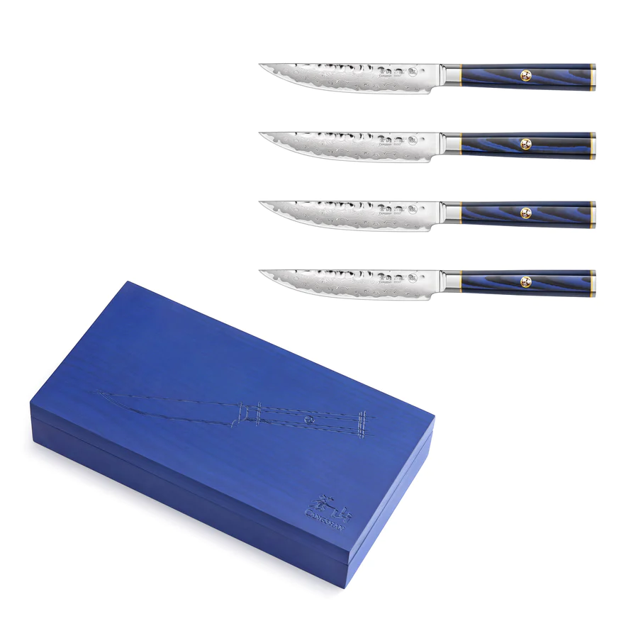 KITA Series 4-Piece Fine Edge Steak Knife Set
